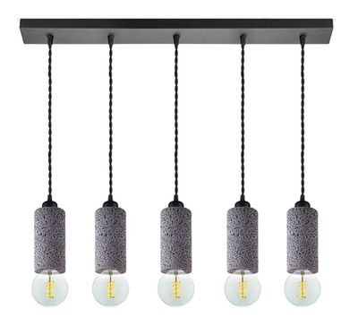 LABEL51 Hanglamp 'Fresco' 5-lamps, Beton