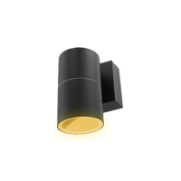 Schuttinglamp LED 1x3Watt ZWART 230Volt IP65 dimbaar Schuttinglamp LED 1x3Watt ZWART 230Volt IP65 dimbaar