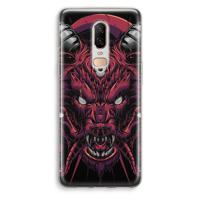 Hell Hound and Serpents: OnePlus 6 Transparant Hoesje