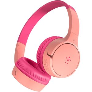 Belkin SOUNDFORM Mini Headset Bedraad en draadloos Hoofdband Muziek Micro-USB Bluetooth Roze