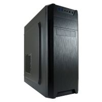 LC Power 7040B Midi-tower PC-behuizing Zwart - thumbnail