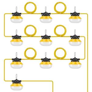 VEVOR 30,5 m bouwschijnwerper werklamp 10000LM bouwschijnwerperkoplamp