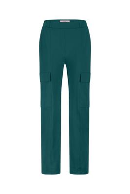 Carlijn cargo trousers - bottle green - 13170