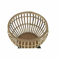 DKD Home Decor Natuurlijk Metaal Bamboe Bali 41 x 41 x 68 cm