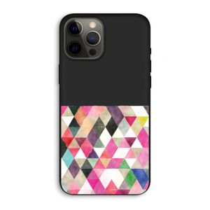 Gekleurde driehoekjes: iPhone 12 Pro Max Biologisch afbreekbaar hoesje
