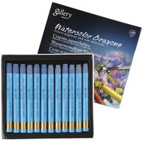 Mungyo Aquarelkrijt, l: 9,3 cm, dikte 8 mm, hemelsblauw (337), 12 stuk/ 1 doos Mungyo Aquarelkrijt, l: 9,3 cm, dikte 8 mm, hemelsblauw (337), 12 stuk/ 1 doos