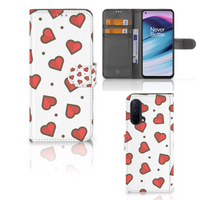 OnePlus Nord CE 5G Telefoon Hoesje Hearts - thumbnail