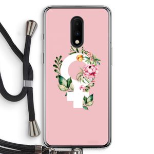 Venus: OnePlus 7 Transparant Hoesje met koord