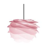 Umage Carmina Mini hanglamp baby rose - met koordset zwart - Ø 32 cm