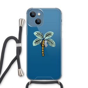 Palmboom: iPhone 13 Transparant Hoesje met koord