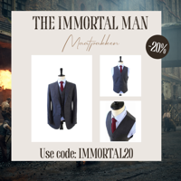 Maatpak Voor Heren | 3-delig Pak | Antraciet | Kamgaren Wol | Lichtgewicht & Ademend | Peaky Blinders