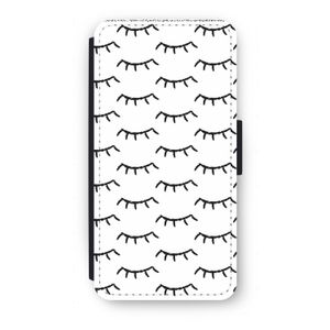 Wimpers: iPhone 8 Plus Flip Hoesje