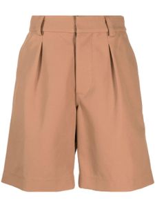 Nanushka pantalon de jogging à taille basse - Marron