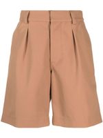 Nanushka pantalon de jogging à taille basse - Marron