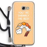 You're Shrimply The Best: Samsung Galaxy A5 (2017) Transparant Hoesje met koord