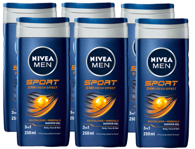 Nivea Men Sport Shower Gel Voordeelverpakking