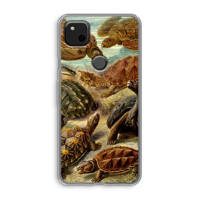 Haeckel Chelonia: Google Pixel 4a Transparant Hoesje