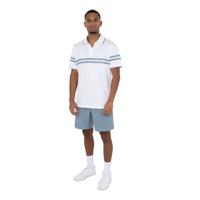 Indian Maharadja Printed Stripe Tennispolo heren M
