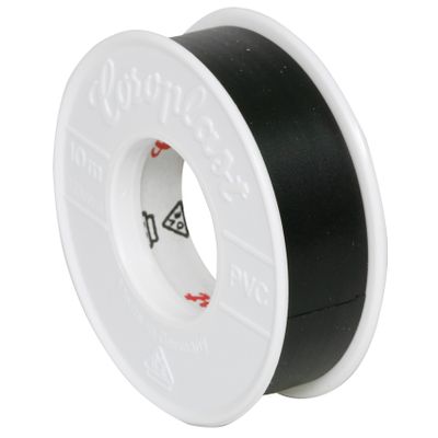 PVC-Isolatieband zwart 25mm, 25 meter Coroplast