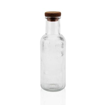 Waterfles Versa Transparant Glas 1 L 8,7 x 27,8 x 8,7 cm