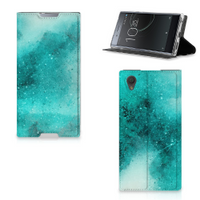 Bookcase Sony Xperia L1 Painting Blue - thumbnail