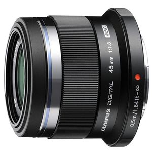 Olympus MFT 45mm F/1.8 zwart M.Zuiko Digital