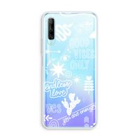 Good vibes: Huawei P Smart Pro Transparant Hoesje