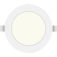 LED Downlight Pro - Aigi Trinko - Inbouw Rond 6W - Natuurlijk Wit 4000K - Mat Wit - Kunststof - Ø118mm - thumbnail