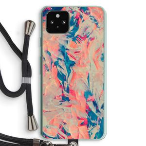 Alone: Pixel 5a 5G Transparant Hoesje met koord