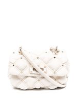 Valentino Garavani sac porté épaule Rockstud matelassé - Tons neutres