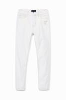 Skinny jeans met hart - WHITE - 34