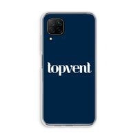 Topvent Navy: Huawei P40 Lite Transparant Hoesje