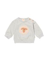HEMA Newborn sweater schaap grijsmelange (grijsmelange)