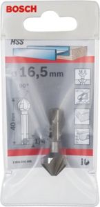 Bosch Accessoires Conische verzinkboren 16,5 mm, M 8, 40 mm, 1/4" 1st - 2608596408