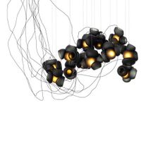 Bocci 100.13 Semi-rigid Hanglamp - Grijs - Ronde plafondkap - thumbnail