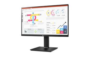 LG 24QP750-B computer monitor 60,5 cm (23.8") 2560 x 1440 Pixels Quad HD LED Zwart