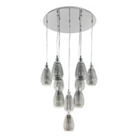 Stars of Light 10-lichts hanglampSiracusa chroom - 39506