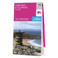 Wandelkaart - Topografische kaart 019 Landranger Gairloch & Ullapool, Loch Maree | Ordnance Survey - thumbnail