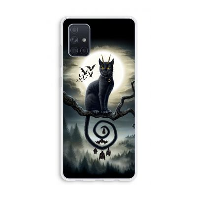 Moonlight Companions: Galaxy A71 Transparant Hoesje Moonlight Companions: Galaxy A71 Transparant Hoesje