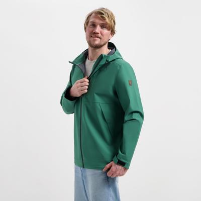 Travelin&apos; Men - waterproof jack - Dark Groen - Maat XXL