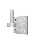 Waelbers Duim rond19mm op plaat 10x10 fv