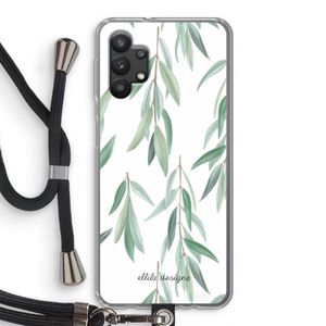 Branch up your life: Samsung Galaxy A32 5G Transparant Hoesje met koord