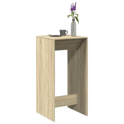 Bartafel 51x50x103,5 cm bewerkt hout sonoma eikenkleurig