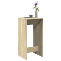 Bartafel 51x50x103,5 cm bewerkt hout sonoma eikenkleurig