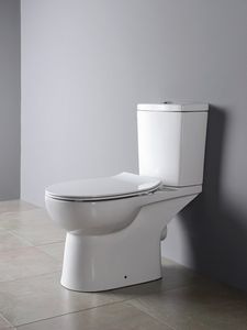 Sapho Kario duoblok staand toilet wit