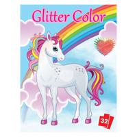 Boek Specials Nederland BV Kleurboek met glitterpagina&apos;s