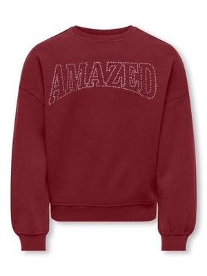 Kids ONLY winter sweater meisjes - paars - KogKiki - oversize fit