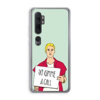 Gimme a call: Xiaomi Mi Note 10 Transparant Hoesje
