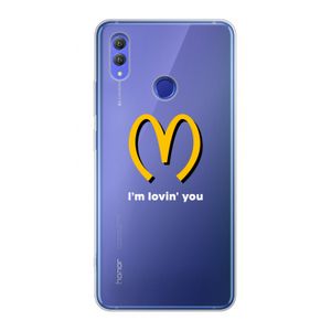 I'm lovin' you: Honor Note 10 Transparant Hoesje