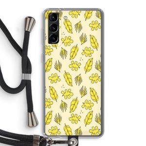 Herfst: Samsung Galaxy S21 Plus Transparant Hoesje met koord